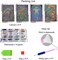 Art 5D Diamond Painting Kits for Adults, DIY Diamond Art Kits for Beginners, Turtle Diamond Dot Kits Gem Arts and Crafts for Living Room
